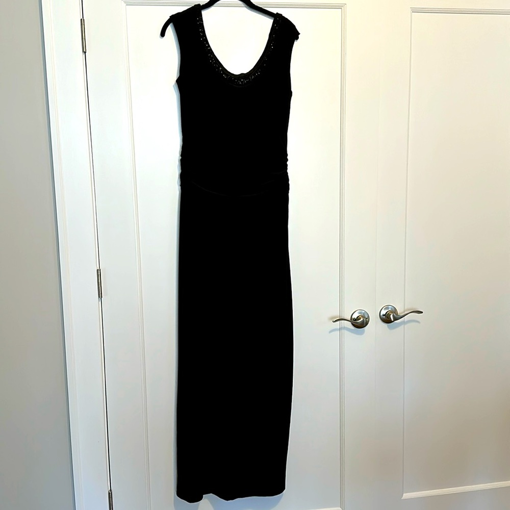 Black evening gown size 14